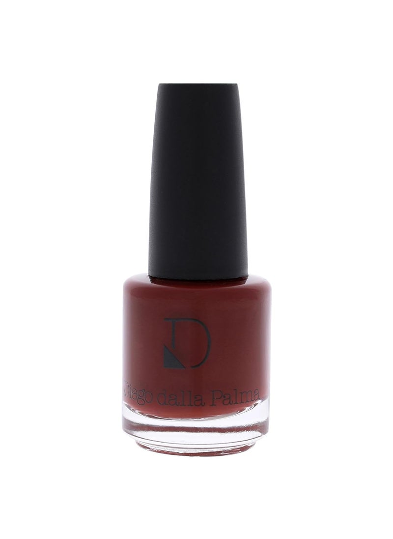 Diego dalla Palma Nail Polish - Full, Intense Color - High Coverage - Smooth, Even Application - Maxi Brush For Precise Application - Glossy Finish - Long-Lasting - 235 Cinnabar - 0.5 Oz