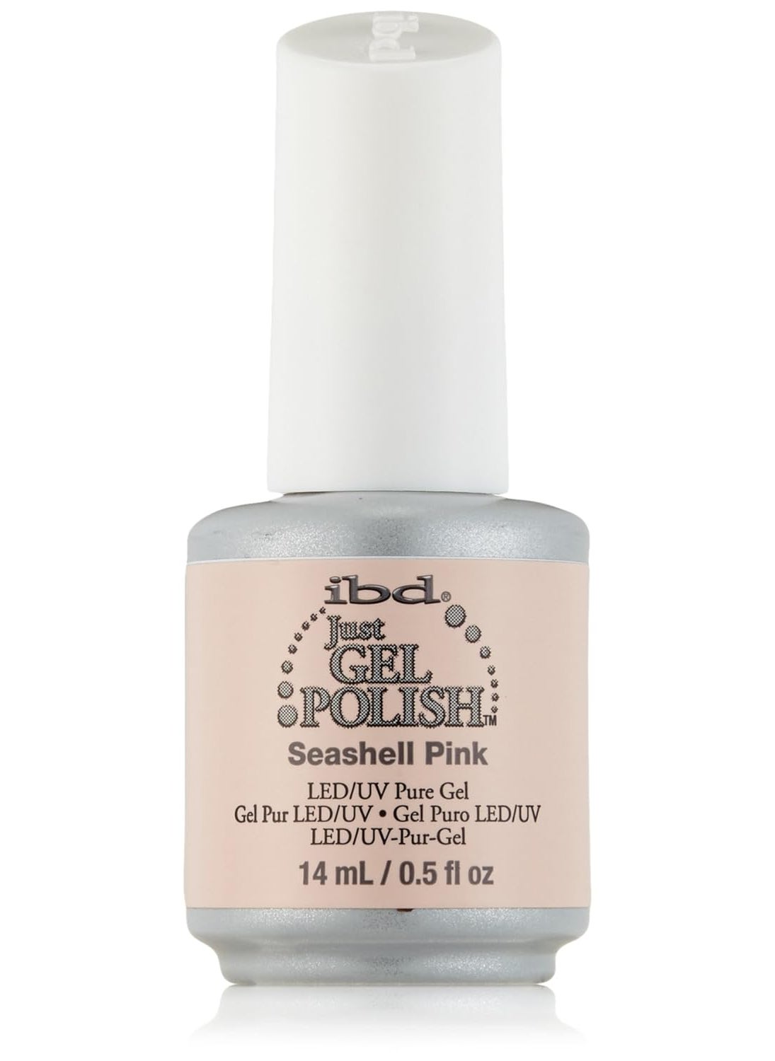 IBD Seashell Pink Just Gel Polish - 0.5 oz
