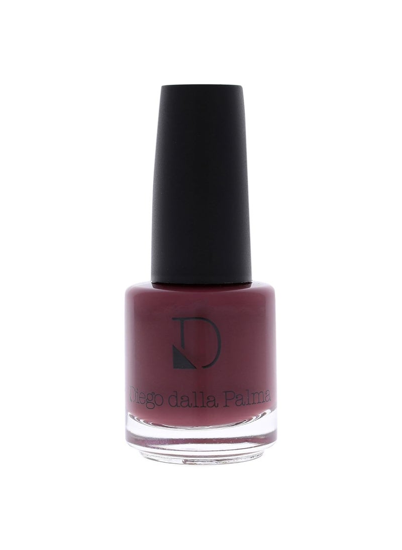 Diego dalla Palma Nail Polish - Full, Intense Color - High Coverage - Smooth, Even Application - Maxi Brush For Precise Application - Glossy Finish - Long-Lasting - 233 No More Mauve - 0.5 Oz