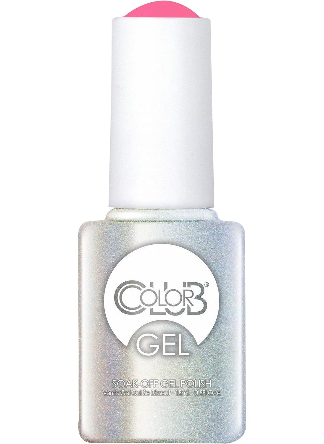 Color Club Flamingo Nail Gel Bright Pink Color Polish, .5 fl oz (15 mL)