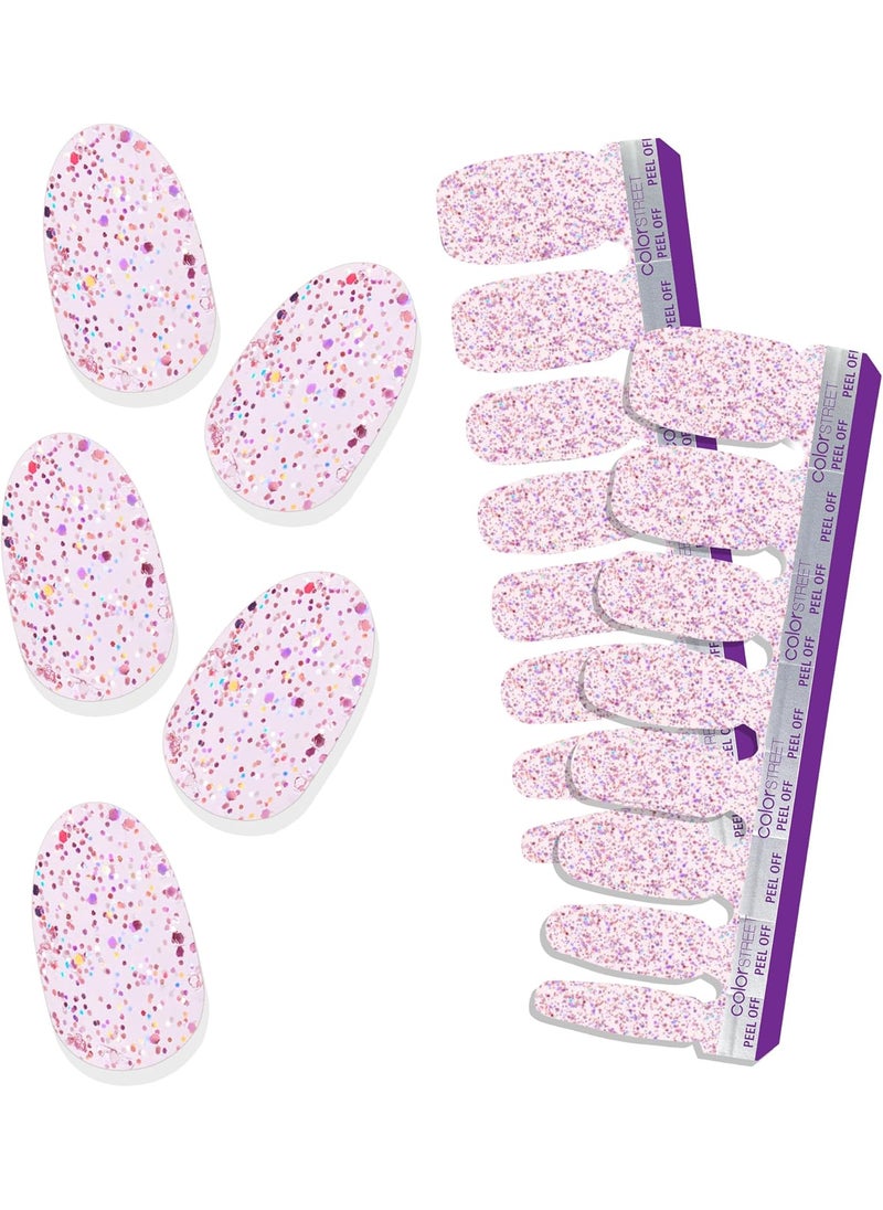 Shimmer Down (FMG233) - Nail Strips - Spring 2022