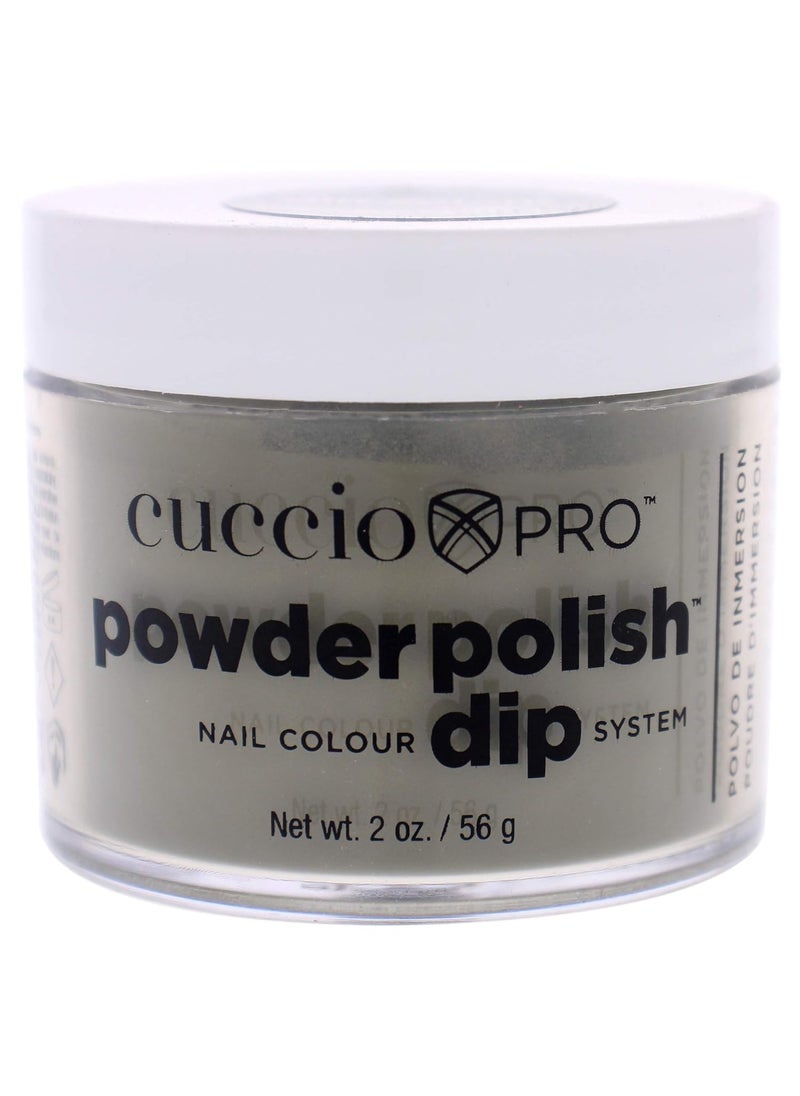 Cuccio Pro Powder Polish Dip - Branch Out - Nail Lacquer for Manicures & Pedicures, Easy & Fast Application/Removal - No LED/UV Light Needed - Non-Toxic, Odorless, Highly Pigmented - 2 oz