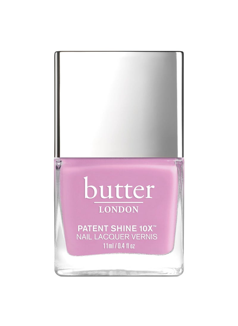 butter LONDON Patent Shine 10X Nail Lacquer Polish - Gel-Like Finish & Chip-Resistant Nail Lacquer Helps Protects & Strengthens Nails - Vegan & Cruelty-Free (0.4 Fl Oz)