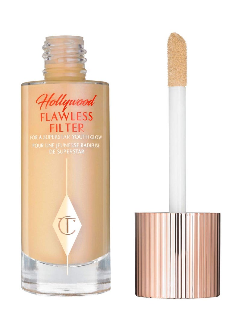 Charlotte Tilbury Hollywood Flawless Filter Face Foundation Primer & Highlight - 1 oz Full Size (Shade 7)