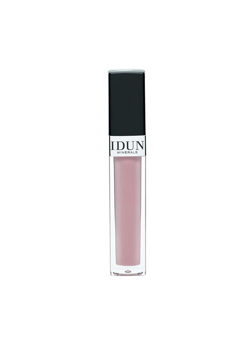 Lip Gloss - Soft, Creamy Formula for Velvet Soft, Shiny Pout - Intense Vitamin E Hydration for Dry, Chapped Lips - Non-Sticky, Long Lasting Pigment - 017 Agnes - 0.27 oz