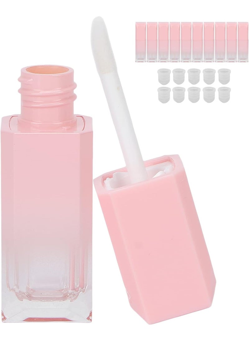 Empty Lip Gloss Tubes, 10 Pcs 6ml Lip Gloss Containers Lip Gloss Tube for Diy Lip Gloss Lip Refillable Lipstick Container Lip Balm Container Bottle Cosmetic Container Tube Lipstick