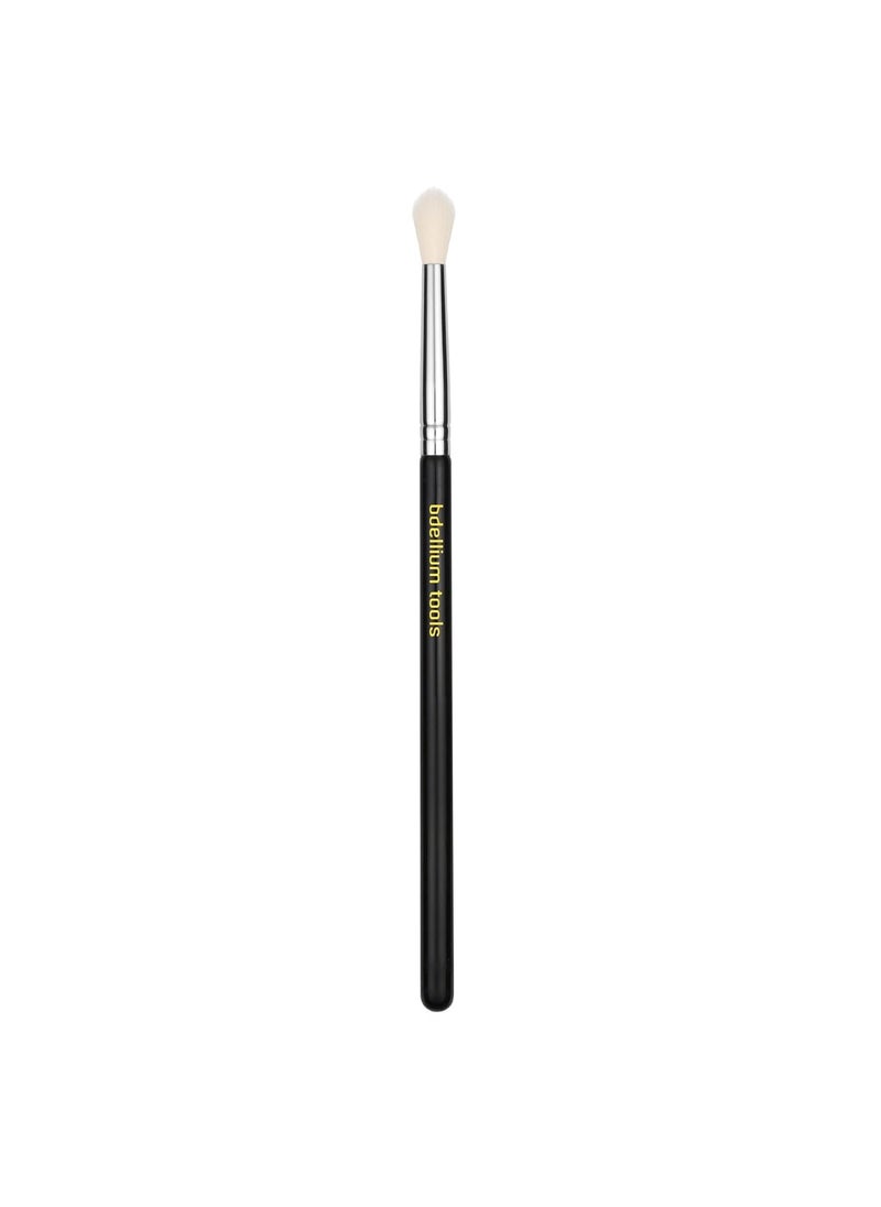 Bdellium Tools Professional Makeup Brush - Maestro Series 753 Tiny Tapered Blender - With All-Vegan Synthetic Fibers, For Crafting Detailed Eye Looks (Black, 1pc)