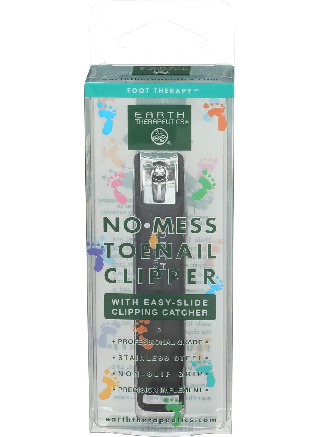 Earth Therapeutics Toenail Clipper With Catcher