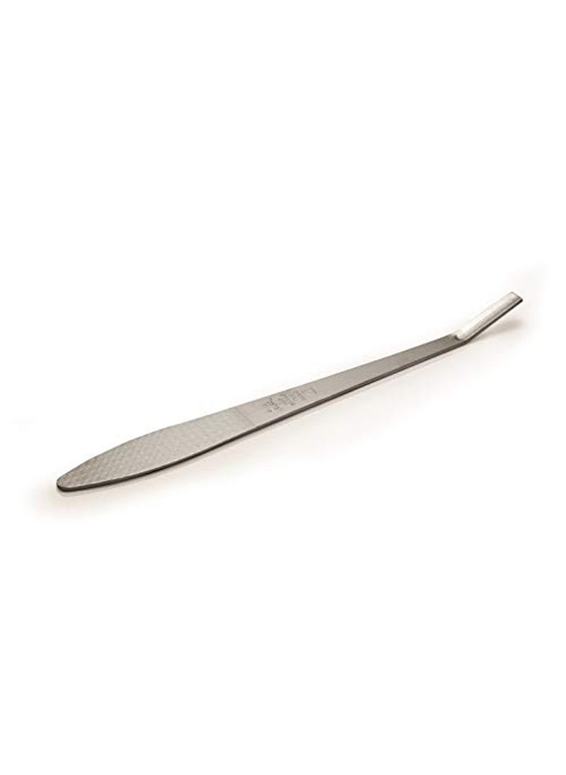 Seki Edge Long Toenail File - (SS-401) Nail Care File for Hard to Reach Toenails - Stainless Steel Pedicure Tool - File Nails in All Directions - Comfortable Long Handle