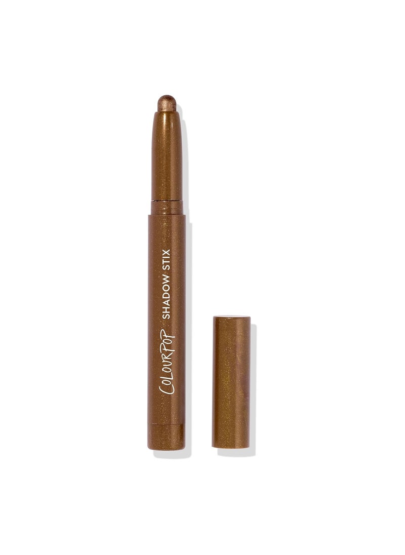 ColourPop Shadow Stix - Cream Eyeshadow Stick with Long-Lasting Color - Multi-Use Cream Makeup with a Built-In Sharpener & Precise Tip for Easy Application - Quokka (0.05 oz)