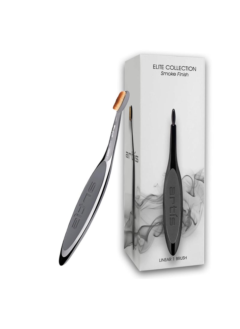 Artis Elite Linear 1 Makeup Brush | Perfect Precise Liner| Similate Brow Lines | Upper Lash Line or Lower Lashes | Ideal For Crisp Lines | Special Effects Makeup