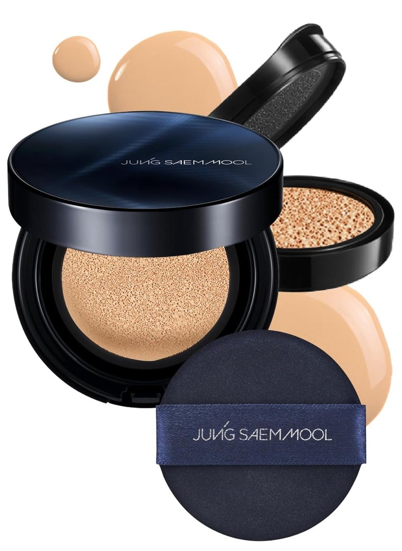 [JUNGSAEMMOOL OFFICIAL] Essential Skin Nuder Cushion Navy Edition (Light) | Refill Included | Limited Holiday Edition