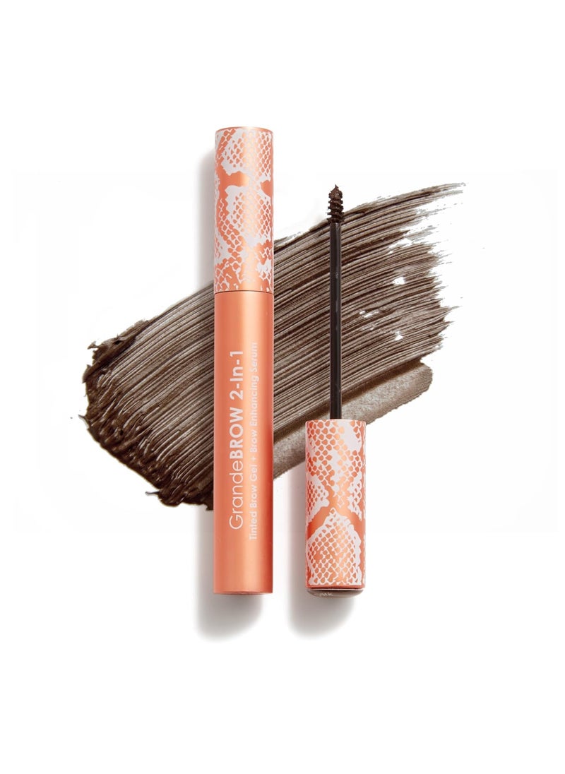 Grande Cosmetics GrandeBROW 2-in-1 Tinted Brow Gel + Brow Enhancing Serum