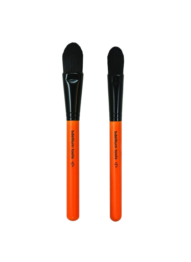 Bdellium Tools Professional Makeup Brush SFX Glue Removing Brush Set 2 PC.