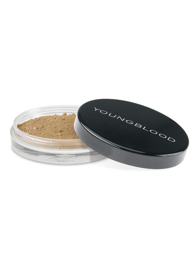 Youngblood Clean Luxury Cosmetics Natural Loose Mineral Foundation, Fawn | Loose Face Powder Foundation Mineral Illuminating Full Coverage Oil Control Matte Lasting | Vegan, Cruelty Free