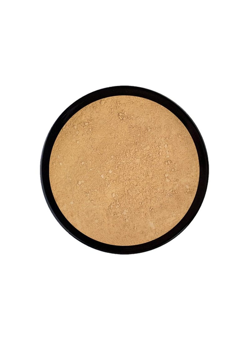 Emani Vegan Cosmetics Perfecting Mineral Crushed Powder Face Foundation - Full Coverage, HD Finish, Pore Minimizing, Silicon Free, 100% Organic, Vegan, Gluten and Cruelty Free, Buildable Coverage