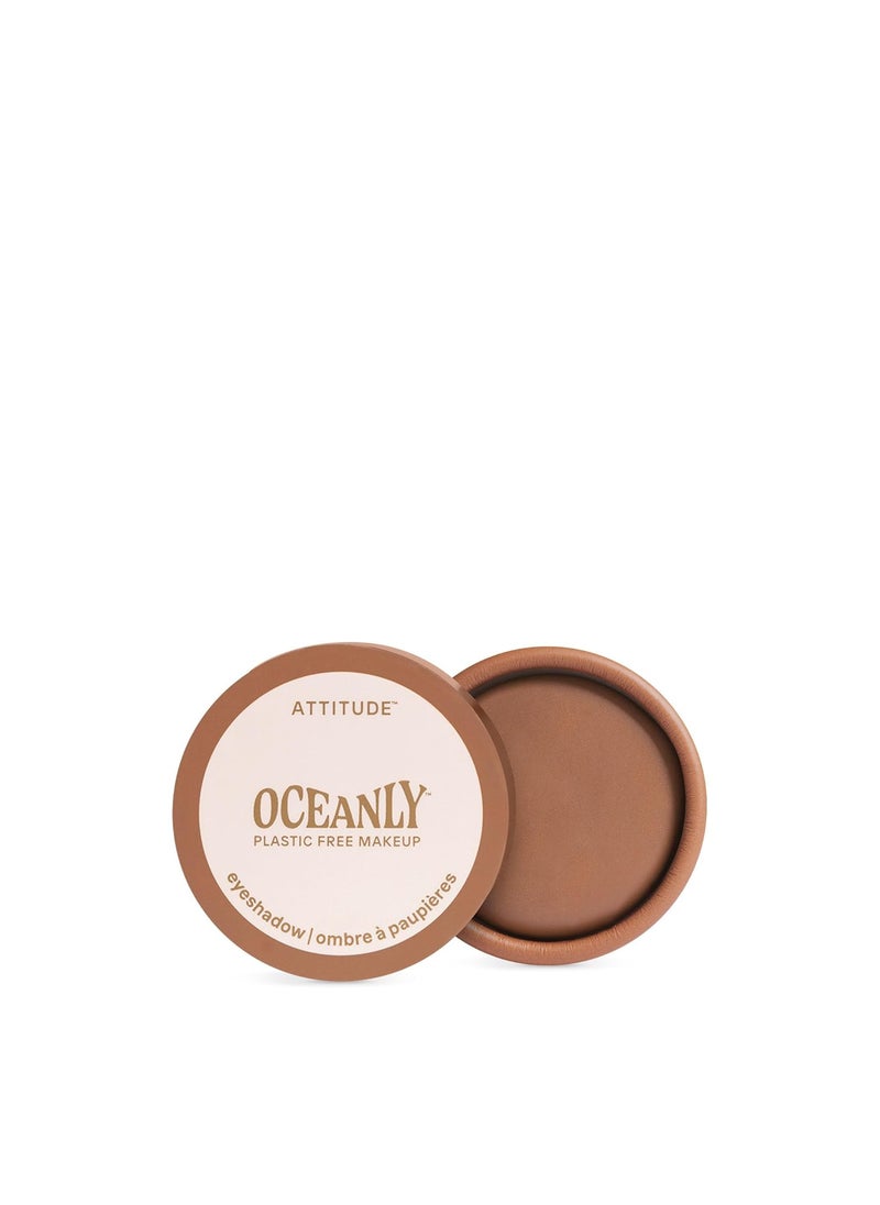 ATTITUDE Oceanly Eyeshadow, EWG Verified, Single Matte Cream Eyeshadow, Plastic-Free, Vegan Beauty and Makeup, Brown Sugar, 0.16 Fl Oz