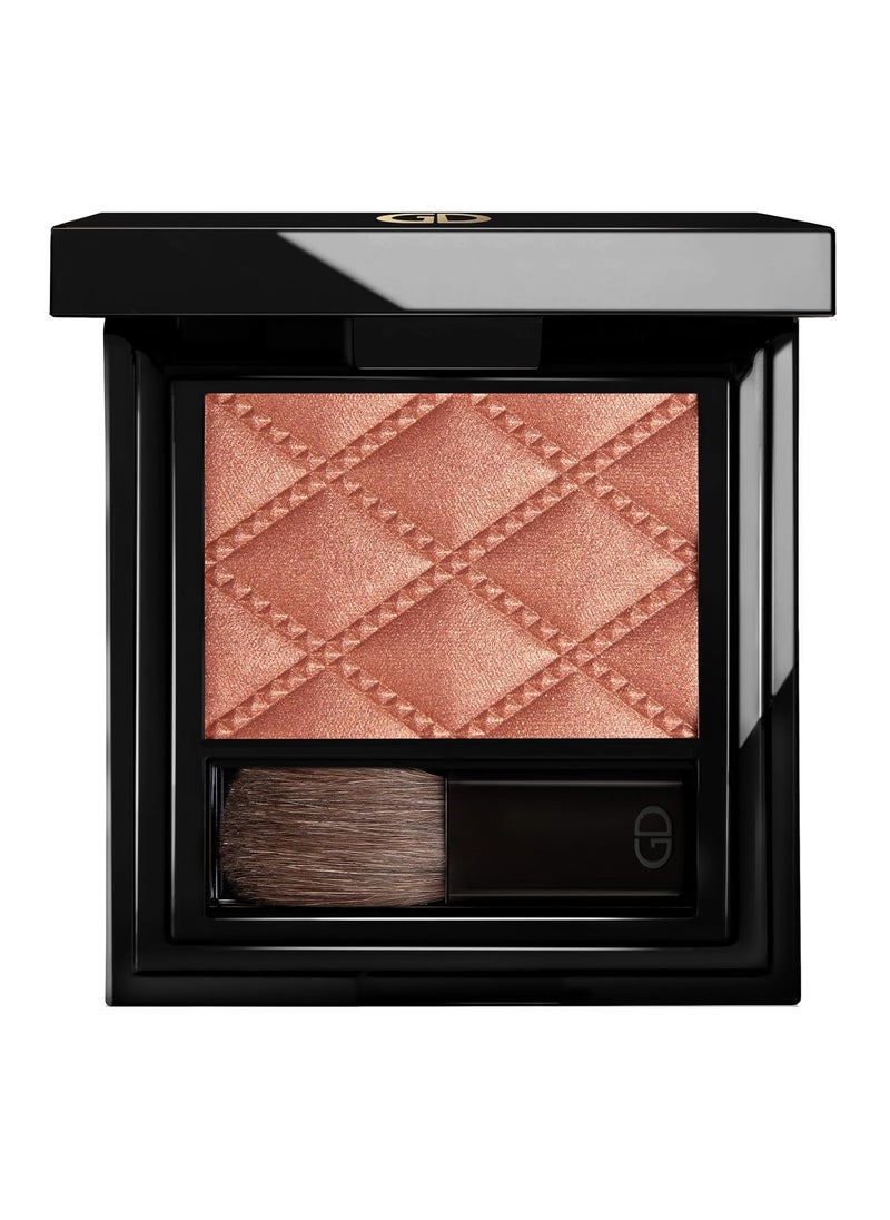 GA-DE Idyllic Soft Satin Blush Powder, 40 - Makeup Powder for Cheeks - Silky Color, Buildable Texture, Sheer to Dramatically Flushed Look - 0.28 oz