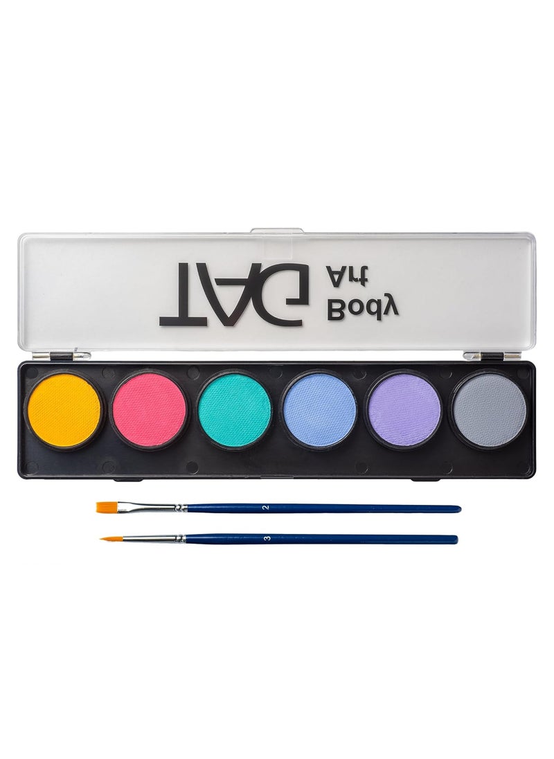 TAG Face & Body Paint - Pastel Palette 6 x 10g
