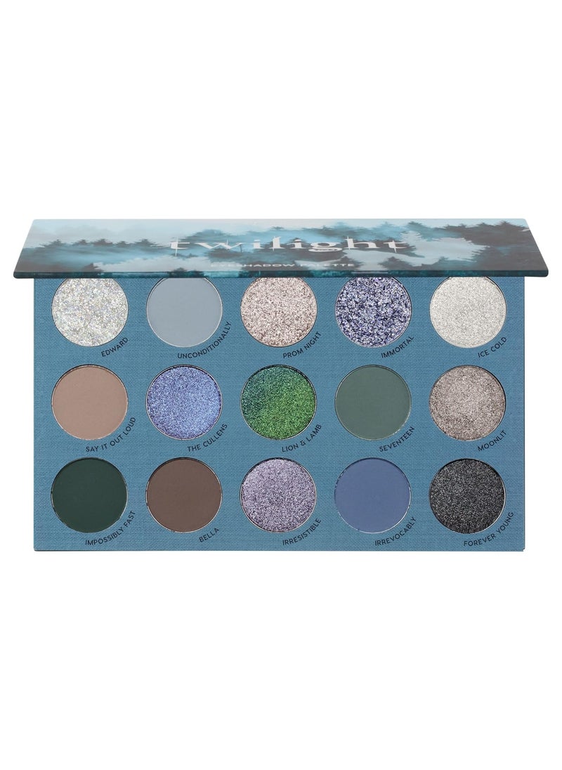 Colourpop Twilight Shadow Palette - Limited Edition Palette with Metallic and Matte Finishes - High-Pigment Makeup with a Long-Wearing Formula (0.3 oz)