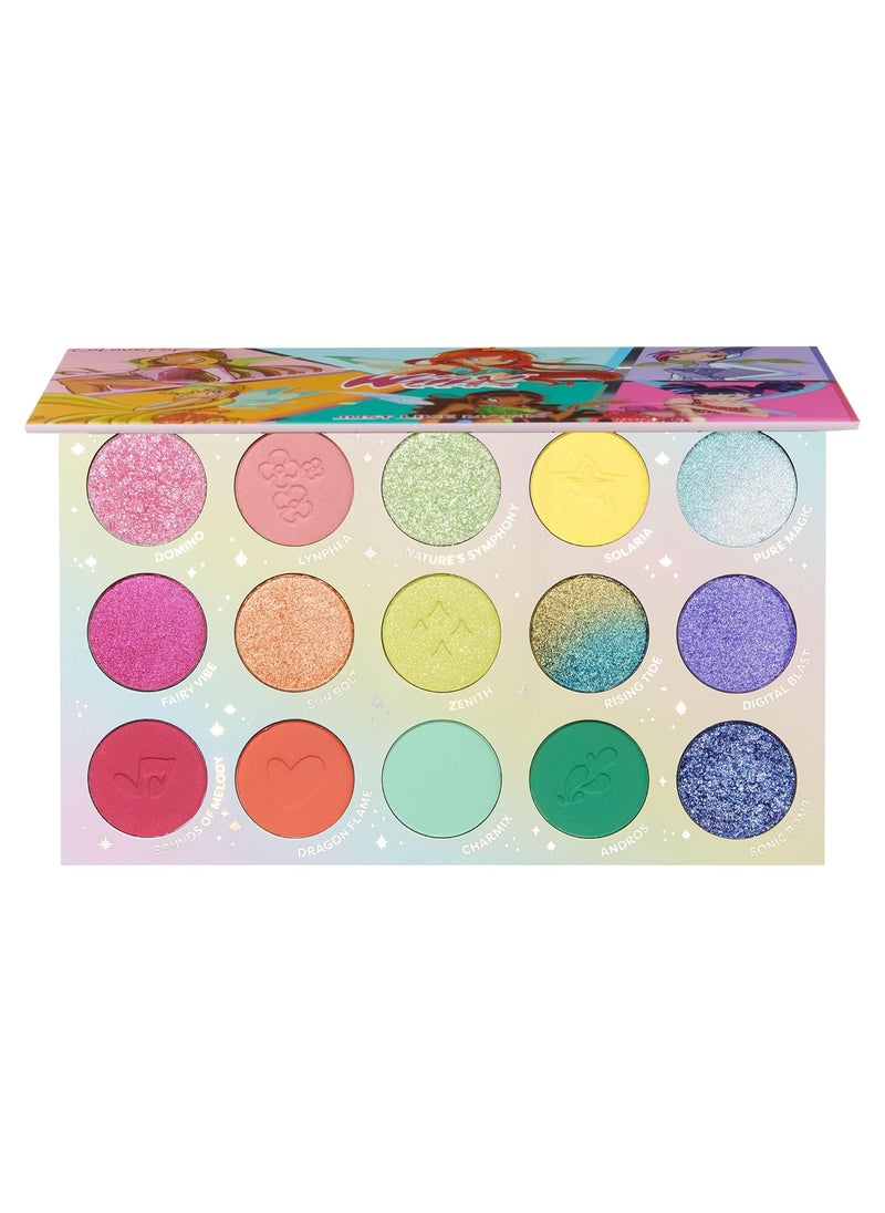 Colourpop Winx Club Shadow Palette - Pastelle Palette with Metallic and Matte Finishes - High-Pigment Makeup with a Long-Wearing Formula - Just Like Magix (0.58 oz)