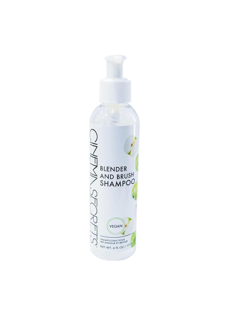 Cinema Secrets Vegan Makeup Brush Cleaner - Sponge & Makeup Brush Shampoo for Deep Cleansing - Removes Build-Up & Stains - Gentle & Cruelty-Free Beauty Tools Accessories