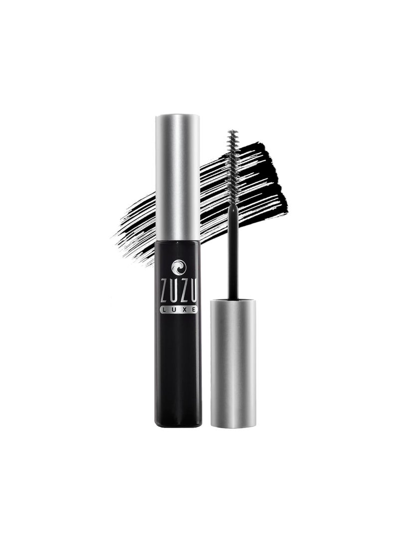 ZUZU LUXE Luxe Mascara (Onyx), Water resistant, Natural, Paraben Free, Vegan, Gluten-free, Cruelty-free, Non GMO, Adds volume to lashes, Vitamin Enriched formula conditions lashes, 0.25 oz.