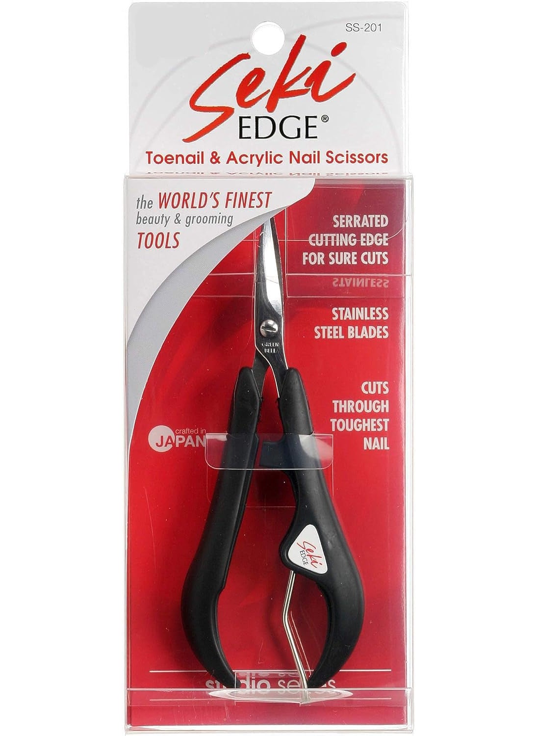 SEKI EDGE SS-201- Acrylic Nail Scissors