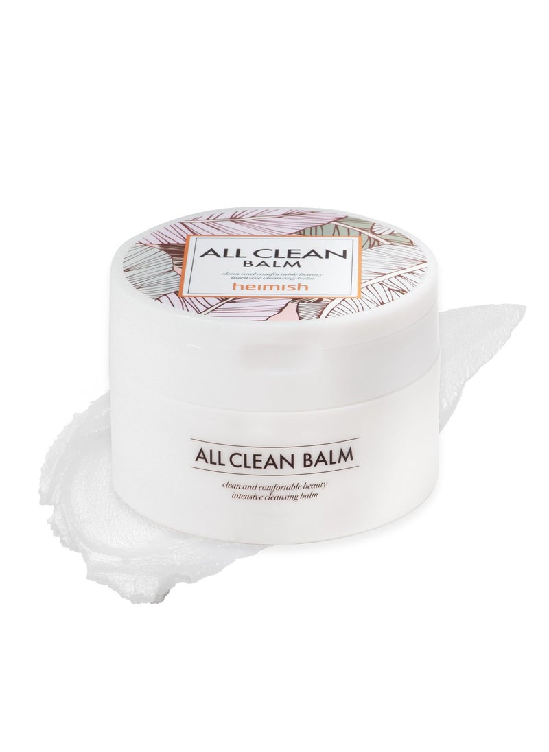 HEIMISH All Clean Balm - Cleansing Balm, Waterproof Makeup Remover, Face Cleanser, Oil Based Cleanser, Korean Skincare with Natural Aroma Oil, Vegan, For All Skin Types, 4.0fl.oz/120ml