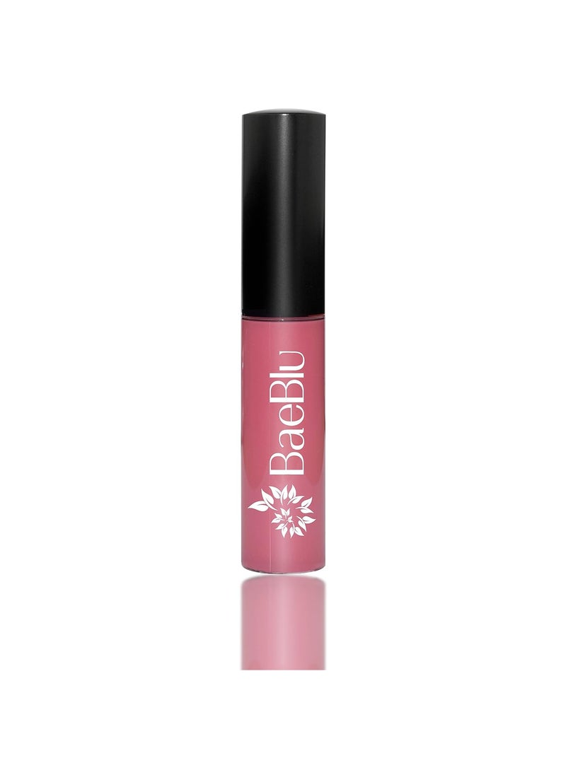 Organic Vegan Lip Gloss, 100% Natural Non-Toxic Moisturizing Ingredients, Pink Lilac