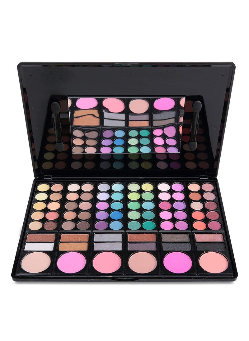 Pro Makeup Gift Set All In One Makeup Palette Cosmetic Contouring Kit 78 Colors Eyeshadow Palette with Blush, Face Powder and Lip Gloss #1 - Ideal Gift for Holiday