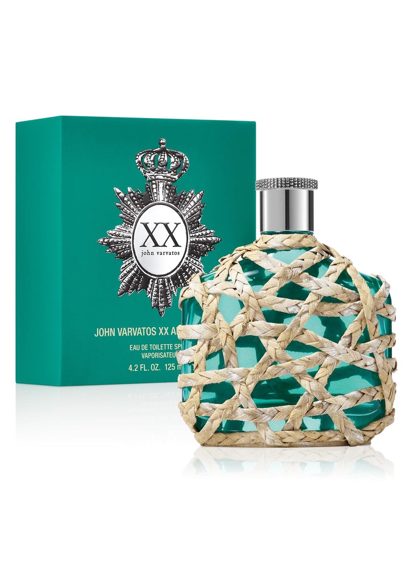 John Varvatos Men's Cologne, XX Artisan Teal Eau de Toilette EDT Spray, Aquatic Scent with Notes of Rosemary, Mineral Driftwood and Baie Rose
