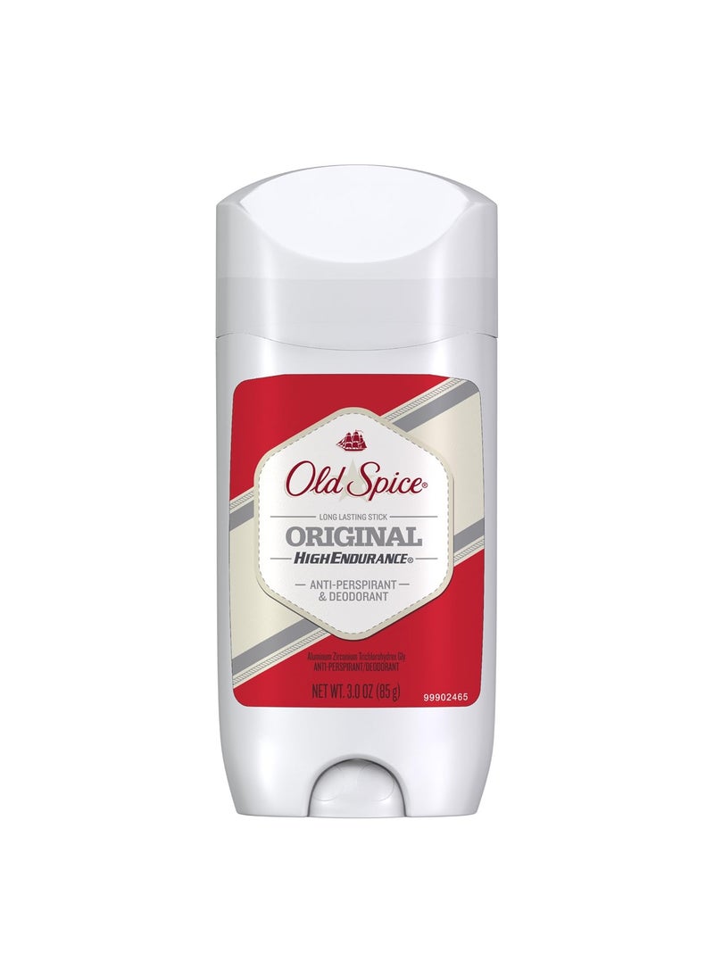 Procter & Gamble Old Spice High Endurance Original Scent Invisible Solid Antiperspirant and Deodorant for Men,3.0 oz