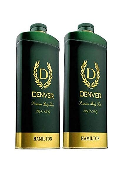 Denver Hamilton Premium body talc 300gm (pack of 2)