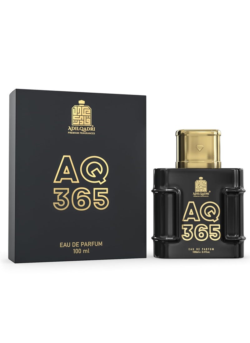 Adilqadri Aq 365 Perfume Spray| French And Fruity Fragrance | 100Ml | Unisex Long Lasting Scent | Eau De Parfum | Premium Quality | Suitable for Every Occasion