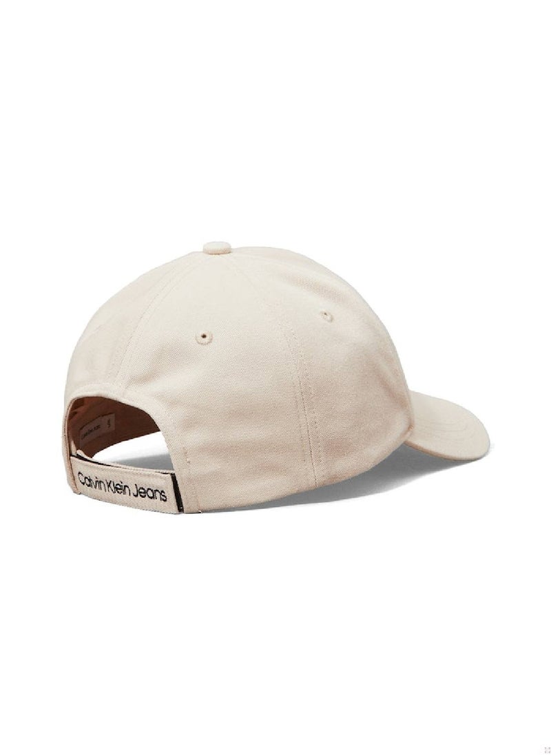 Kids'  Cotton Monogram Cap - Cotton, Grey