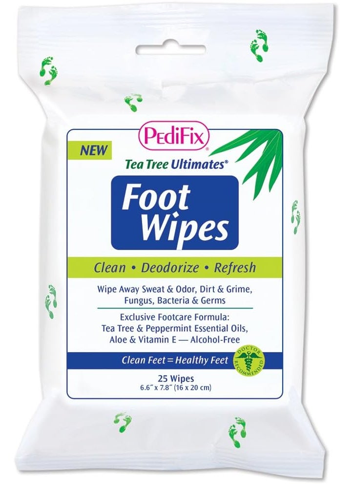 Tea Tree Ultimates Foot Wipes