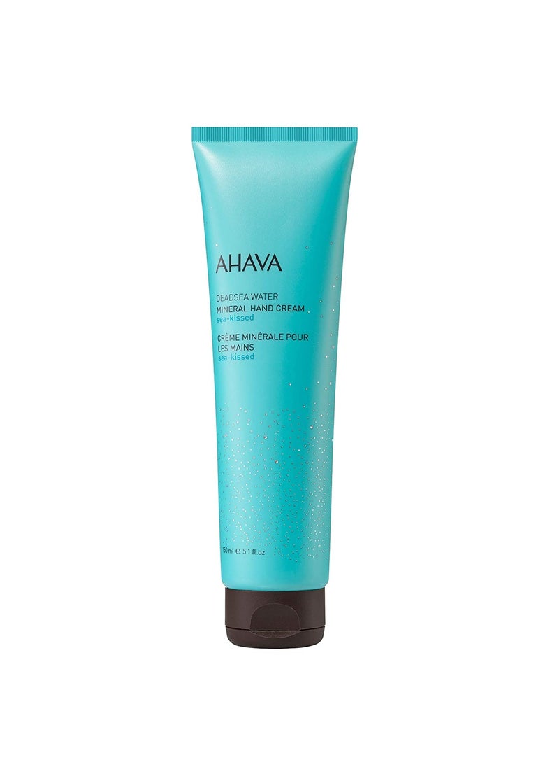 AHAVA Dead Sea Water Mineral Hand Cream - Hand Moisturizer For Dry Cracked Hands, Light & Fast Absorbing, Enriched with Exclusive blend Osmoter, Smoothing Witch Hazel & Soothing Allantoin