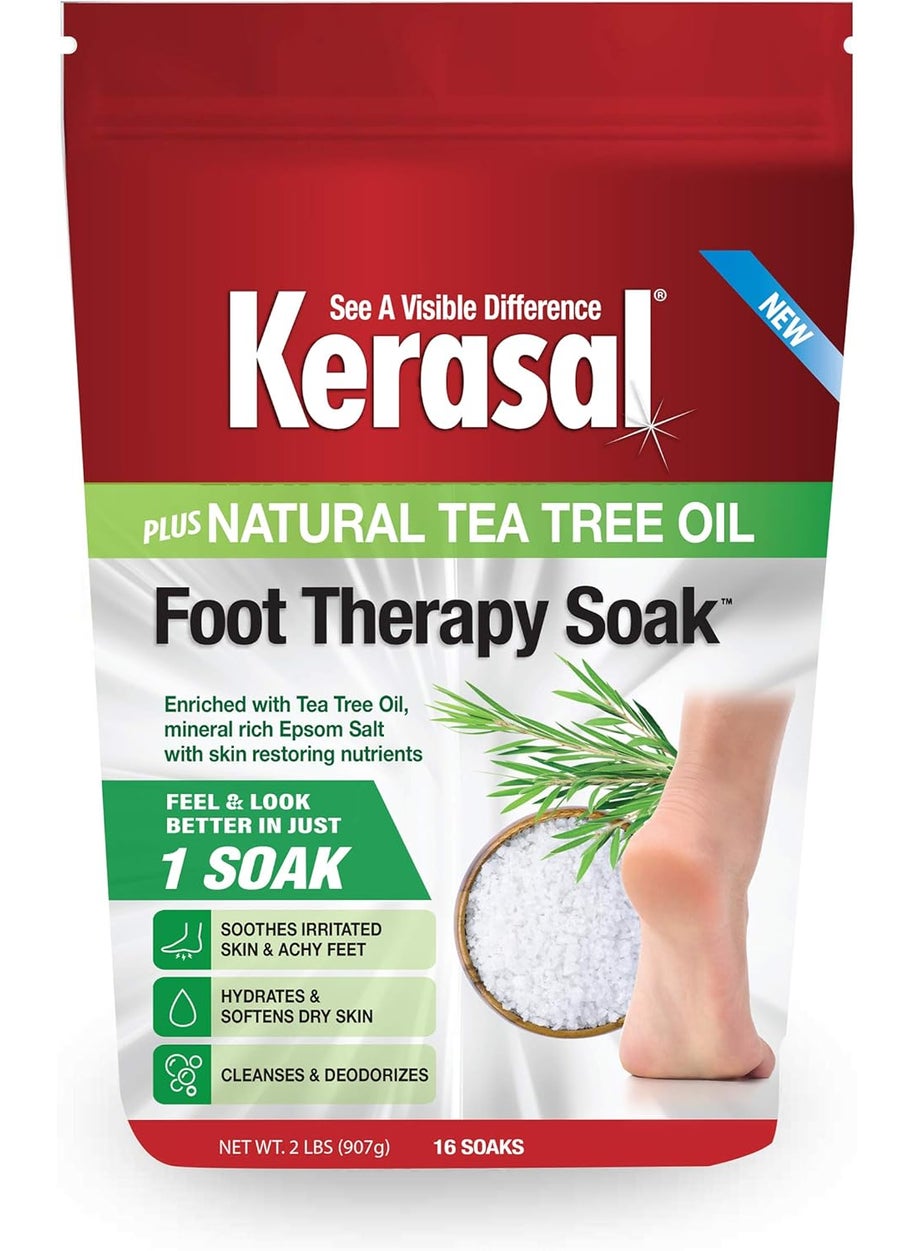 Kerasal Foot Therapy Soak, Foot Soak for Achy, Tired and Dry Feet, 2 lbs