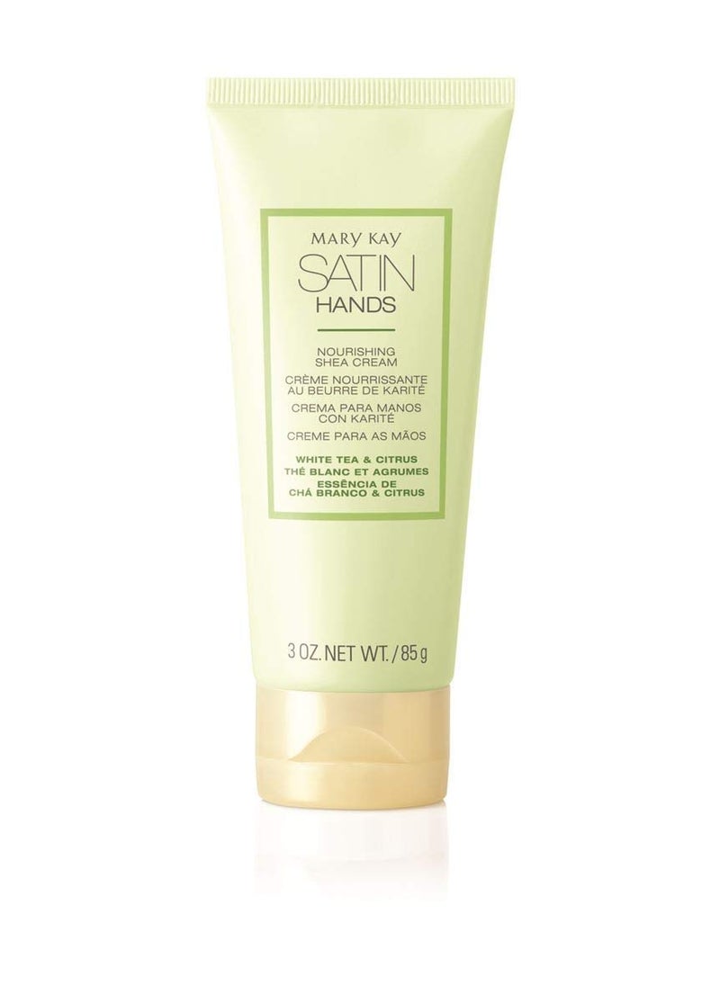 Satin Hands Nourishing Sheam Cream White Tea & Citrus