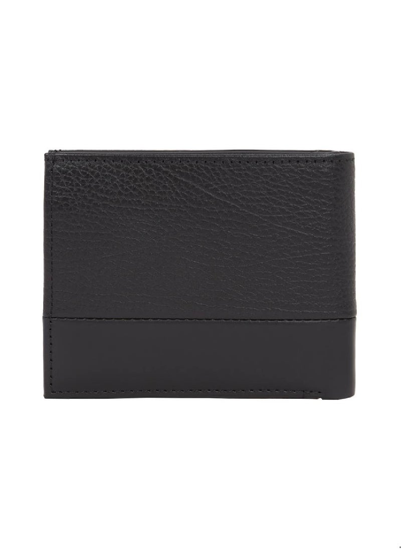 Men's Bifold Wallet - Leather, Black