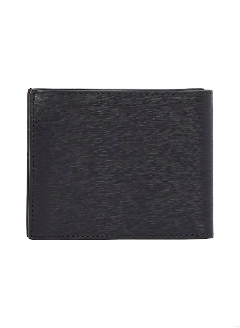Men's RFID Billfold Wallet - Leather, Black