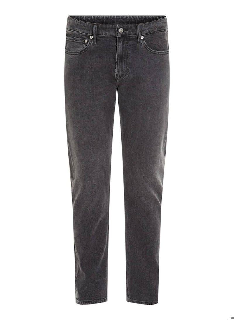 Men's Slim Taper Jeans - Cotton, Black