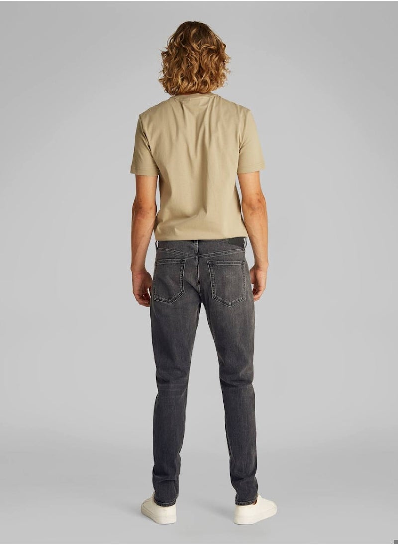 Men's Slim Taper Jeans - Cotton, Black
