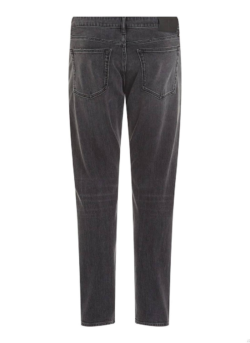 Men's Slim Taper Jeans - Cotton, Black