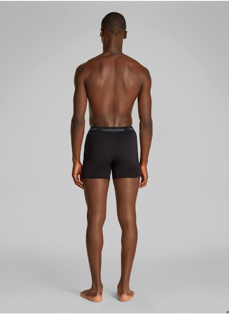 Men's  3 Pack Boxer Briefs - Cotton, Multicolour