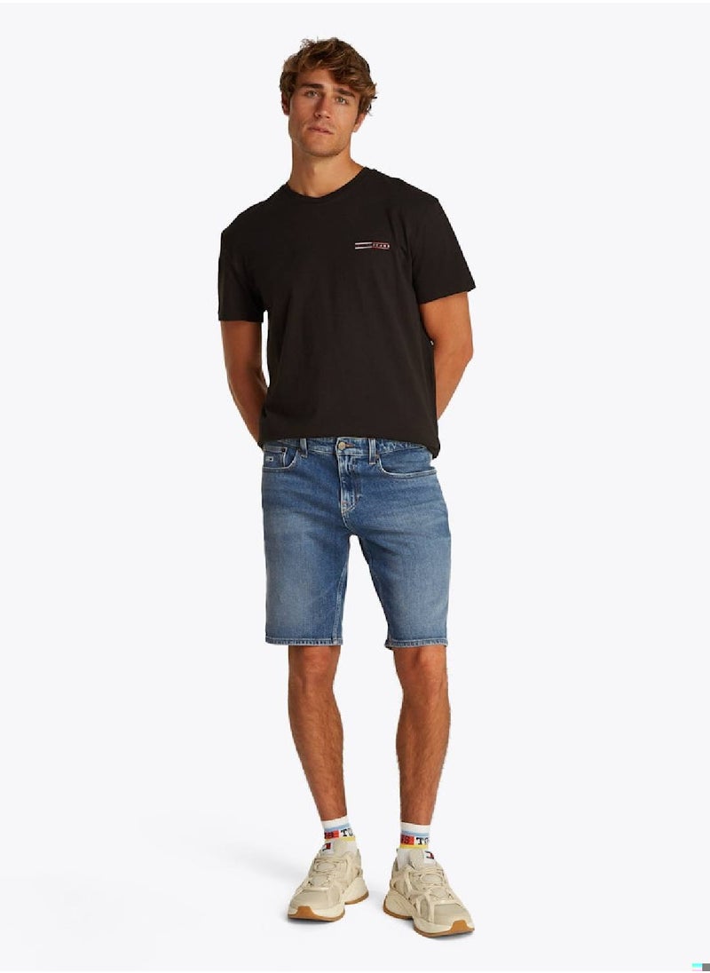 Men's Scanton Slim Denim Shorts - Cotton, Blue