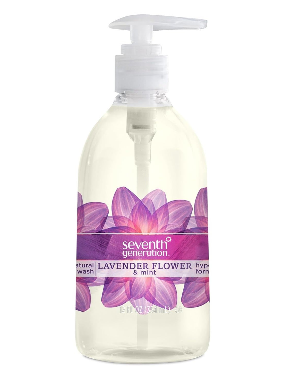 Seventh Generation Hand Wash, Lavender Flower & Mint, 12oz