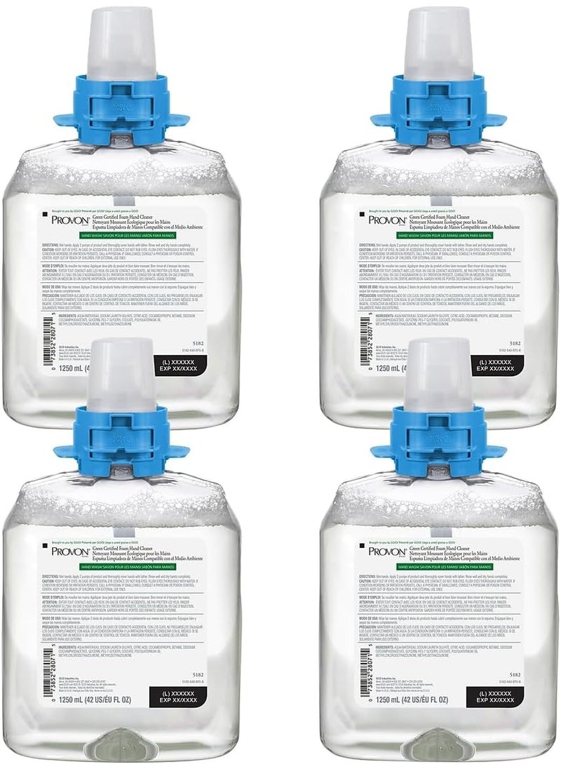 PROVON Foaming Hand Soap Refill for FMX Dispenser, 4/Carton (5182-04)