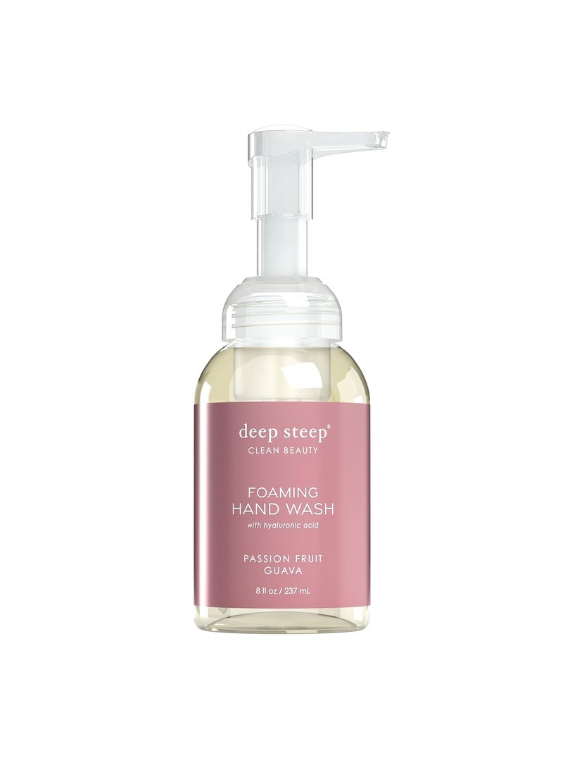 Deep Steep Foaming Hand Wash 8oz (Passion Fruit Guava)